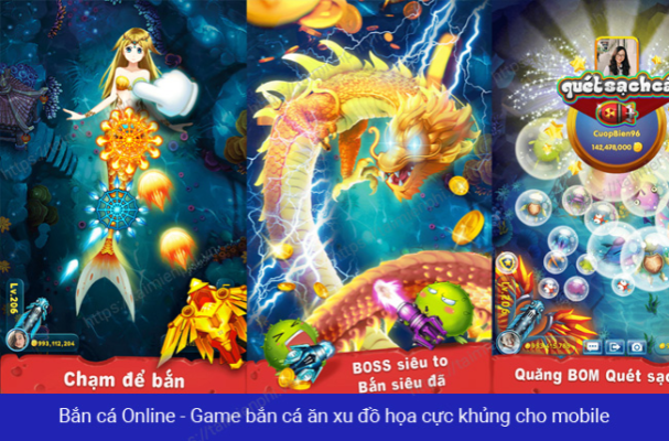 Cách chơi game bắn cá online